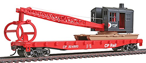 Walthers Spur HO Flatcar mit Kran Canadian Pacific von Walthers