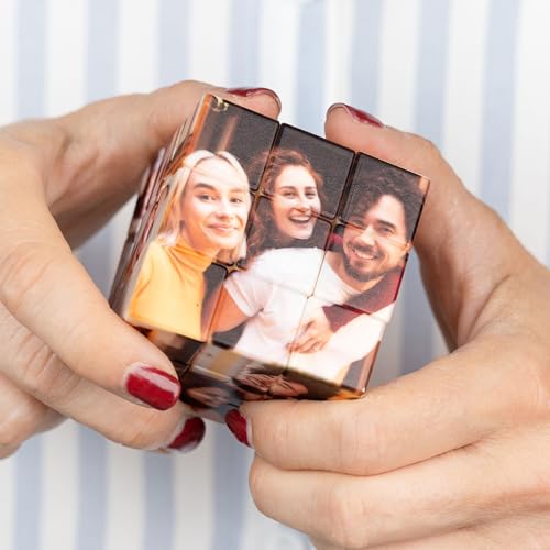 Wanapix | Personalisierter Logikwürfel 3x3 | Drehbares Logikspiel mit den 6 Fotos deiner Wahl | Direkter Druck auf Jede Seite | Klassischer 3x3-Speedcube | 100% personalisiert Wanapix | Personalisierter Logikwürfel 3x3 | Drehbares Logikspiel mit den 6 Fotos deiner Wahl | Direkter Druck auf Jede Seite | Klassischer 3x3-Speedcube | 100% personalisiert von Wanapix