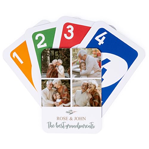 Wanapix | Personalisiertes Kartenspiel mit eigenen Fotos drucken | Kartenspiel Personalisiertes | Original Gesellschaftsspiel | 108 Karten | Für Familien | Geschenk Großeltern Wanapix | Personalisiertes Kartenspiel mit eigenen Fotos drucken | Kartenspiel Personalisiertes | Original Gesellschaftsspiel | 108 Karten | Für Familien | Geschenk Großeltern von Wanapix