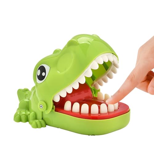 Dinosaurier Zahnarzt Spiel, lustiges Spielzeug für Familie Unterhaltung Spiel, Finger Biss Spiel für Kinder, kreative Zahnarzt beißen Hand, weicher Gummi Zähne Nicht WEH tun Ihre Hände von WanderGo