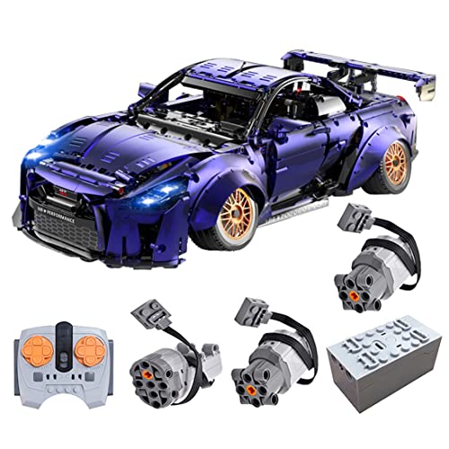 WangSiwe Sport Car Blocks Set, 2,4 Ghz/App Rc Supercar, 2389-Teilige Blöcke, Kompatibel Mit Technic/Rc-Version von WangSiwe