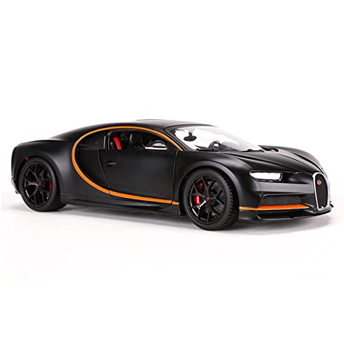 WangXLDD Automodell kompatibel mit Bugatti Chiron im Maßstab 1:18, Legierung, Druckguss, Modellsammlung, dekorative Geschenkornamente von WangXLDD