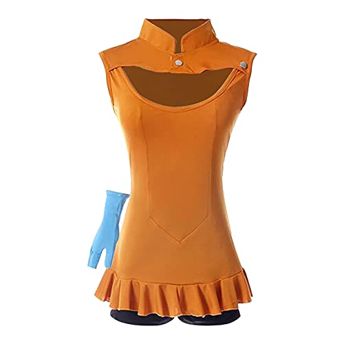 The Seven Deadly Sins Anime Diane Cosplay maßgeschneidertes Uniform-Kostüm (XL-XL) von WangYouMan