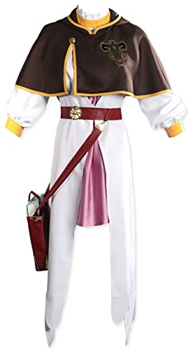 WangYouMan Anime Black Clover Cosplay Maßgeschneidertes Uniform-Kostüm (XXXXL-ExtraextraXL) von WangYouMan