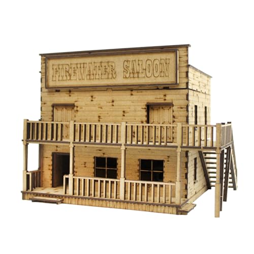 War World Gaming WWGaming | Wildwest Saloon Gebäude | WGSH-004 – Modellbau Tabletop Gelände von War World Gaming