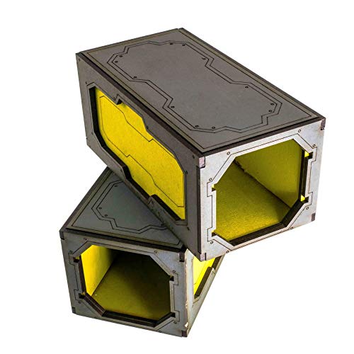 War World Gaming Industry of War 2 x Transport Container Unbemalt - 28mm Sci-Fi Industriell Tabletop Wargame Gelände Modellbau Diorama Schlachtfeld Wargaming War World Gaming Industry of War 2 x Transport Container Unbemalt - 28mm Sci-Fi Industriell Tabletop Wargame Gelände Modellbau Diorama Schlachtfeld Wargaming von War World Gaming