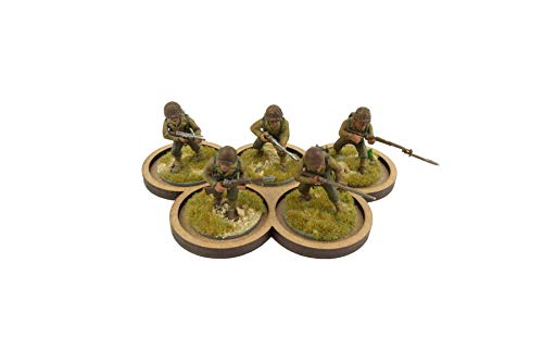 War World Gaming Skirmish Olympisch (5X 30mm Schlitz) Bewegungstablett für Miniatur-Basen - Tabletop Wargame Spiele Kriegspiel Miniaturen Figuren Gelände Modellbau Modell Landschaft von War World Gaming