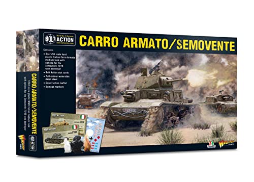 WarLord Bolt Action Carro Armato/Semovente Panzer 1:56 WWII Military Wargaming Plastikmodellbausatz 402018005, unlackiert von Warlord Games