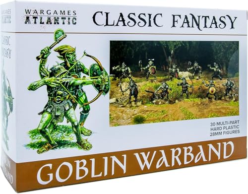 Classic Fantasy: Goblin Warband (30 mehrteilige Hartplastik-Figuren, 28 mm) von Wargames Atlantic