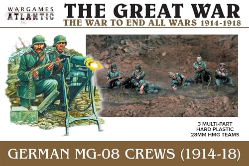 Wargames Atlantic Der Große Krieg: Deutsche MG-08 Crews (1914-18) von Wargames Atlantic