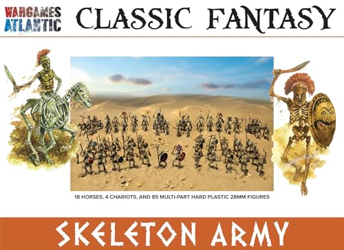 Wargames Atlantic Klassische Fantasy-Skelett-Armee von Wargames Atlantic