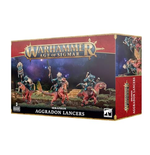 Warhammer Age of Sigmar Games Workshop Seraphon: Aggradon Lancers von Warhammer Age of Sigmar