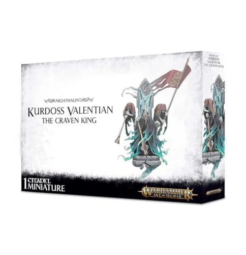 Warhammer AoS - Nighthaunt Kurdoss Valentian, Le ROI Veule Warhammer AoS - Nighthaunt Kurdoss Valentian, Le ROI Veule von Warhammer Age of Sigmar