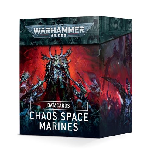 Datakarten: Chaos Space Marines (43-02) deutsch von Warhammer