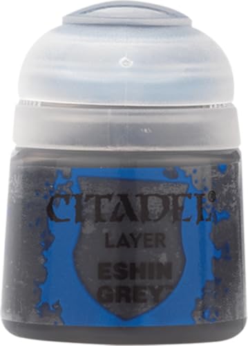 Games Workshop Citadel Eshin Grey Paint – Wh-Farbe – Schichtmodellfarbe – 12 ml Games Workshop Citadel Eshin Grey Paint – Wh-Farbe – Schichtmodellfarbe – 12 ml von Warhammer