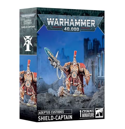 Games Workshop - Warhammer 40.000 - Adeptus Custodes: Schildkapitän von Warhammer