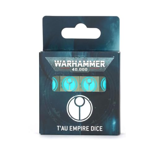 Games Workshop Warhammer 40.000 – T'au Empire Würfel (Edition 2024) von Warhammer