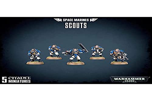 Games Workshop Warhammer 40k – Space Marine Scouts von Warhammer