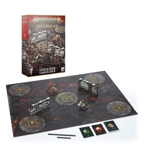 Warhammer Games Workshop Age of Sigmar: Fire & Jade Gaming Pack von Warhammer