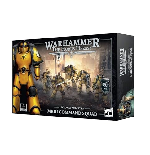 Games Workshop - Warhammer - Horus Heresy - Legiones Astartes: MK III Command Squad von Warhammer