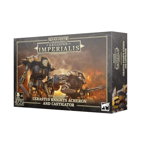 Games Workshop - Warhammer - Horus Heresy - Legions Imperalis - Adeptus Titanicus: Cerastus Knights Acheron and Castigator [Epische Skala] von Warhammer