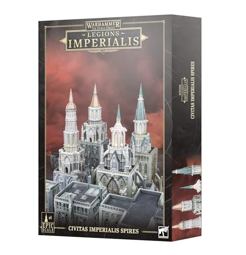 Games Workshop Warhammer Horus Heresy Legions Imperalis Adeptus Titanicus: Civitas Imperialis Spires [Epische Skala] von Warhammer