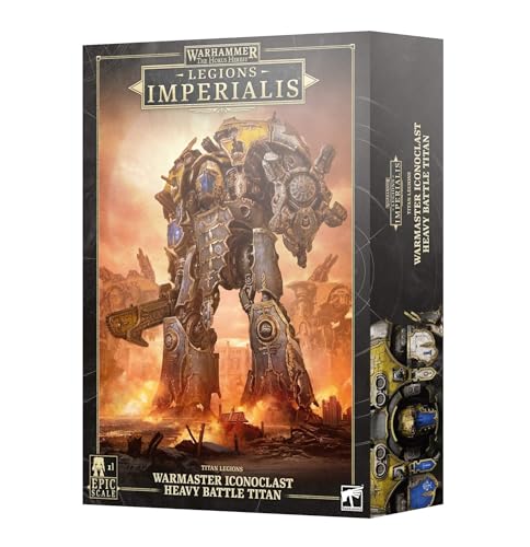 Games Workshop – Warhammer – Horus Heresy – Legions Imperalis – Adeptus Titanicus: Warmaster Iconoclast Heavy Battle Titan [Epische Skala] von Warhammer