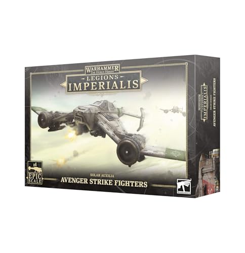 Games Workshop – Warhammer – Horus Heresy – Legions Imperalis: Avenger Strike Fighters [Epischer Maßstab] – Plastikmodellbausatz von Warhammer