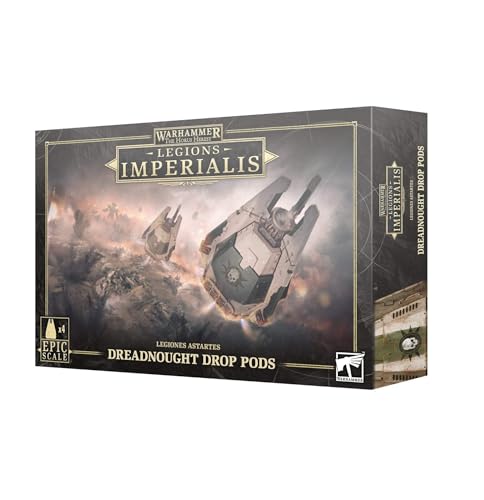 Games Workshop - Warhammer - Horus Heresy - Legions Imperialis: Dreadnought Drop Pods [Epische Skala] von Warhammer