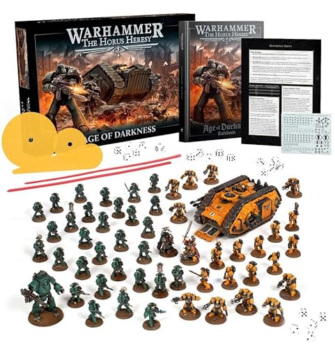 Warhammer: Horus Heresy - Zeitalter der Dunkelheit (31-01) - TABLETOP_GAME - Deutsch - Ab 168 Jahren - 54 Kunststoffminiaturen & Regelbuch von Warhammer