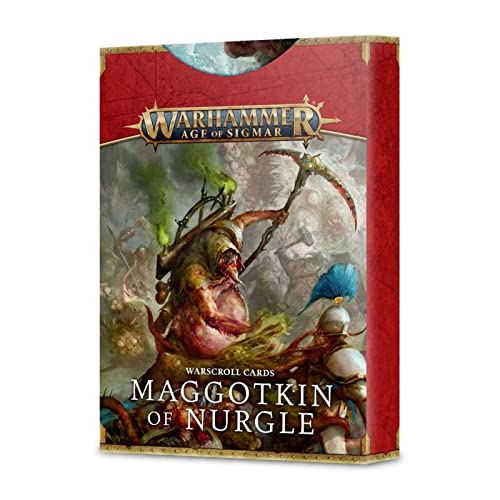 Maggotkin of Nurgle: Warscroll Cards (DEU) (83-59) von Warhammer