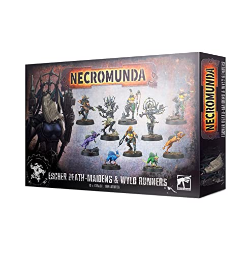 Necromunda : Escher: Death-Maidens et WYLD Runners von Warhammer