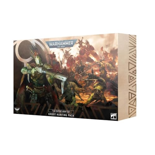 WARHAMMER 40K - T'AU Empire Army Set - KROOT Hunting Pack von Warhammer