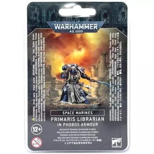 Warhammer +40k+-+Space + Marine+Primaris+Librarian+in+Phobos+Armour von Warhammer