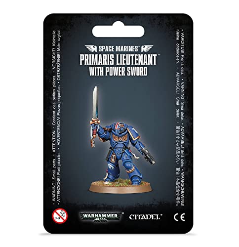 Warhammer 40K Space Marine Primaris Lieutenant mit Power Schwert von Games Workshop