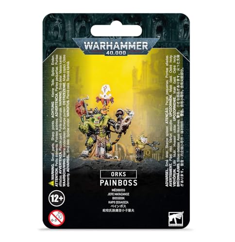 Games Workshop - Warhammer 40.000 - Orks: Painboss, Schwarz von Games Workshop