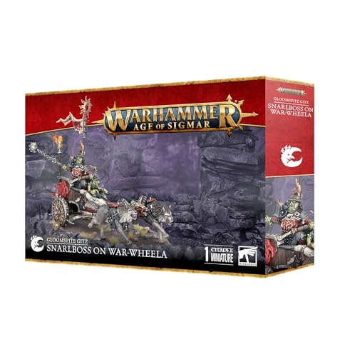 Warhammer - Age of Sigmar - Gloomspite Gitz: Snarlboss on War-Wheela (Games Workshop) von Warhammer