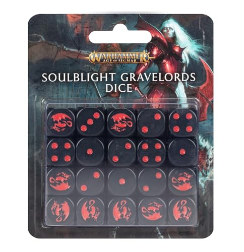 Warhammer AoS - Soulblight Gravelords Würfel-Set von Warhammer