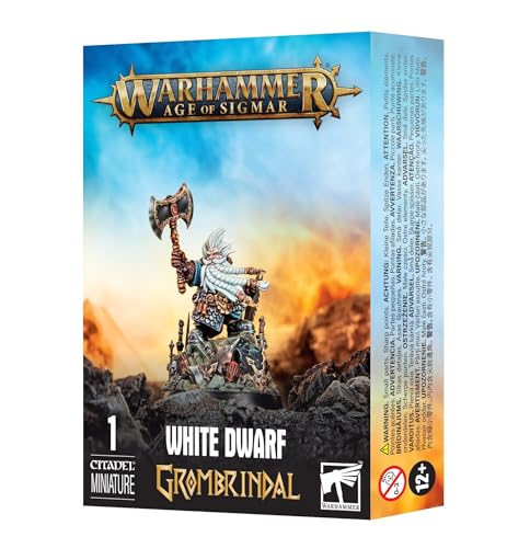 Warhammer Games Workshop Age of Sigmar - Grombrindal: Der weiße Zwerg (Ausgabe 500 Feier) von Warhammer