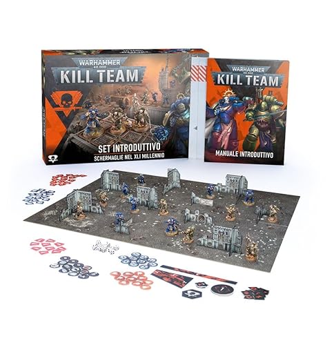 Warhammer Spiel in Box Kill Team Set Einführung in Italienisch Schermaglia nel XLI Millennio Games Workshop KillTeam Starter Set ITA Miniaturen Warhammer Spiel in Box Kill Team Set Einführung in Italienisch Schermaglia nel XLI Millennio Games Workshop KillTeam Starter Set ITA Miniaturen von Warhammer