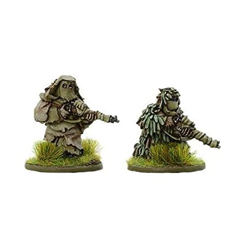 Warlord Games, British Snipers in Ghillie suits, Bolt Action Wargaming Miniatures von Warlord Games