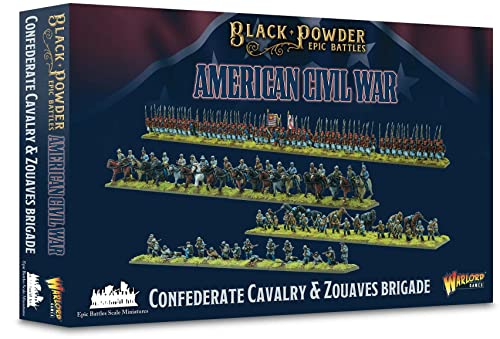 Black Powder Epic Battles – American Civil War Konföderate Kavallerie & Zouaves Brigade von Warlord Games