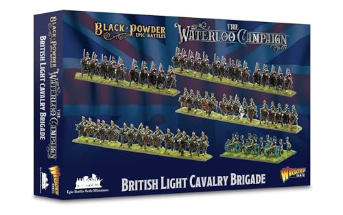 Black Powder Epic Battles Waterloo - British Light Cavalry Brigade von Warlord Games