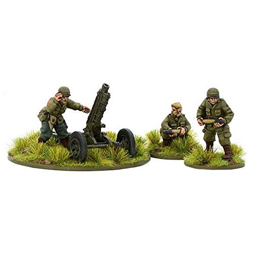 Bolt Action Warlord Games, US Airborne 75mm Light Artillery (1944-45) - Wargaming miniatures von Warlord Games