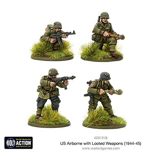 Bolt Action Warlord Games, US Airborne with Looted German Weapons (1944-45) - Wargaming miniatures von Warlord Games