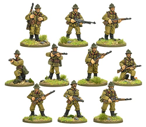 Bolt Action Warlord Games Belgian Army Infantry Squad von Warlord Games