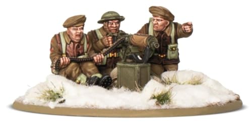 Britisches und kanadisches MMG-Infanterie-Team Britisches und kanadisches MMG-Infanterie-Team von Warlord Games
