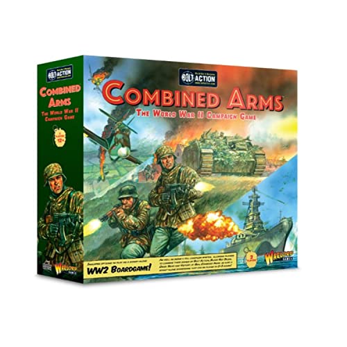 Warlord Games Combined Arms Miniatur-Kriegsspiel. Kampagnen-Brettspiel WW2. von Warlord Games