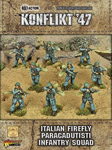 Italian Firefly Paragadutisti Infantry Squad SW von Warlord Games