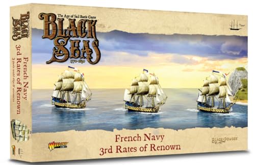 Warlord Games - Black Seas: French Navy 3rd Rates of Renown (792012002) von Warlord Games